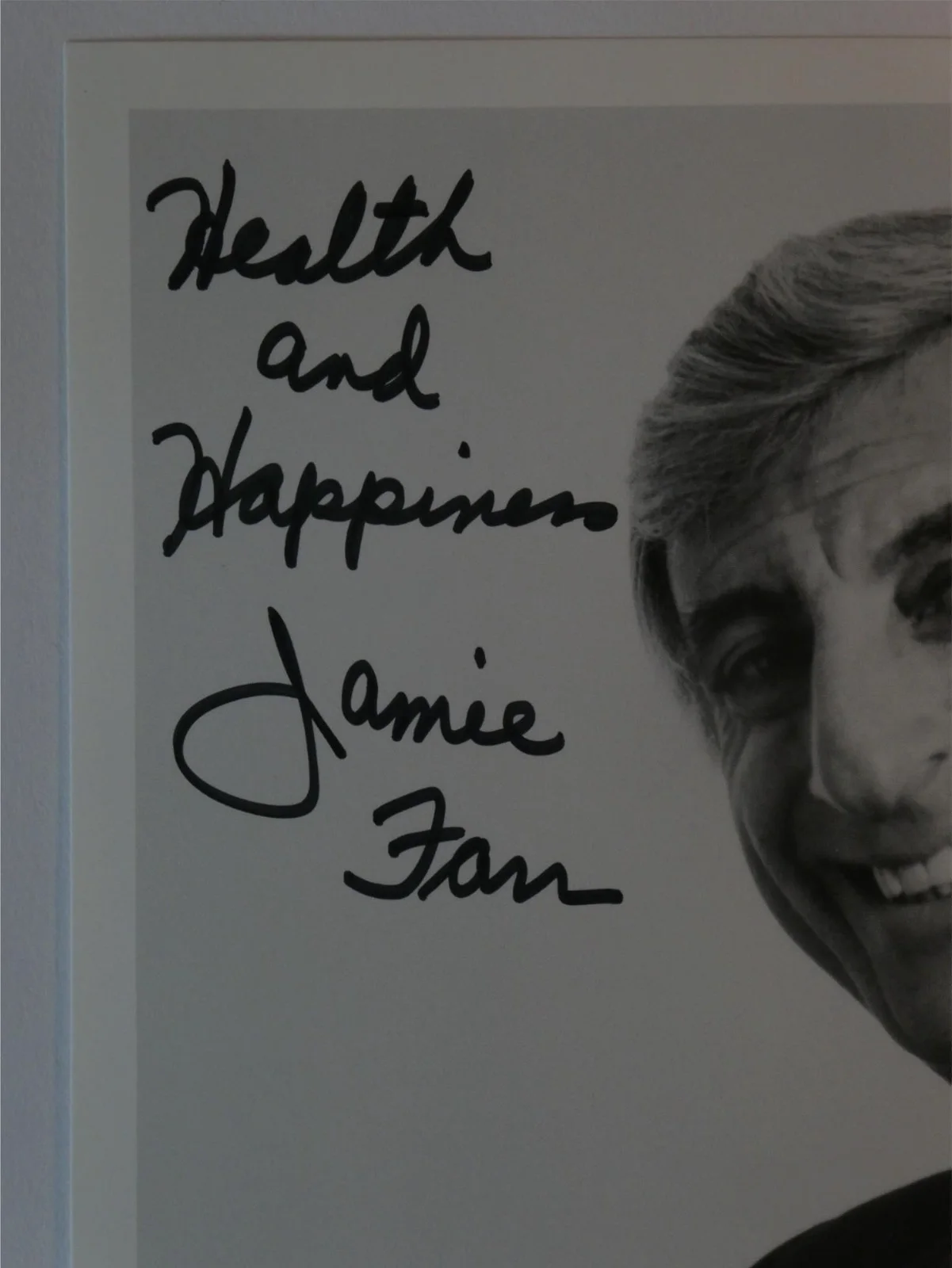 Jamie Farr — Jamie Farr Signed 8x10 B&W Photo Autographed M*A*S*H, image 2