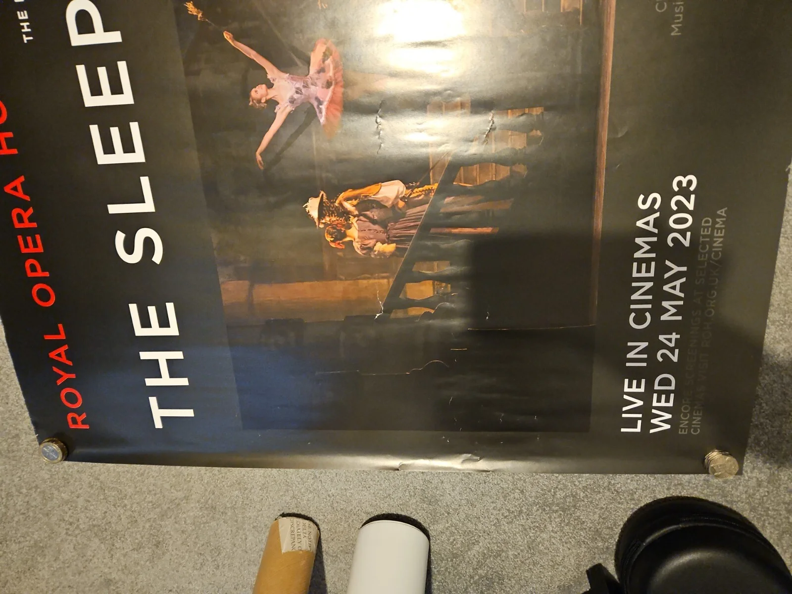 Royal Opera House The Sleeping Beauty 2023 Original UK Cinema Quad Poster [A]., изображение 4