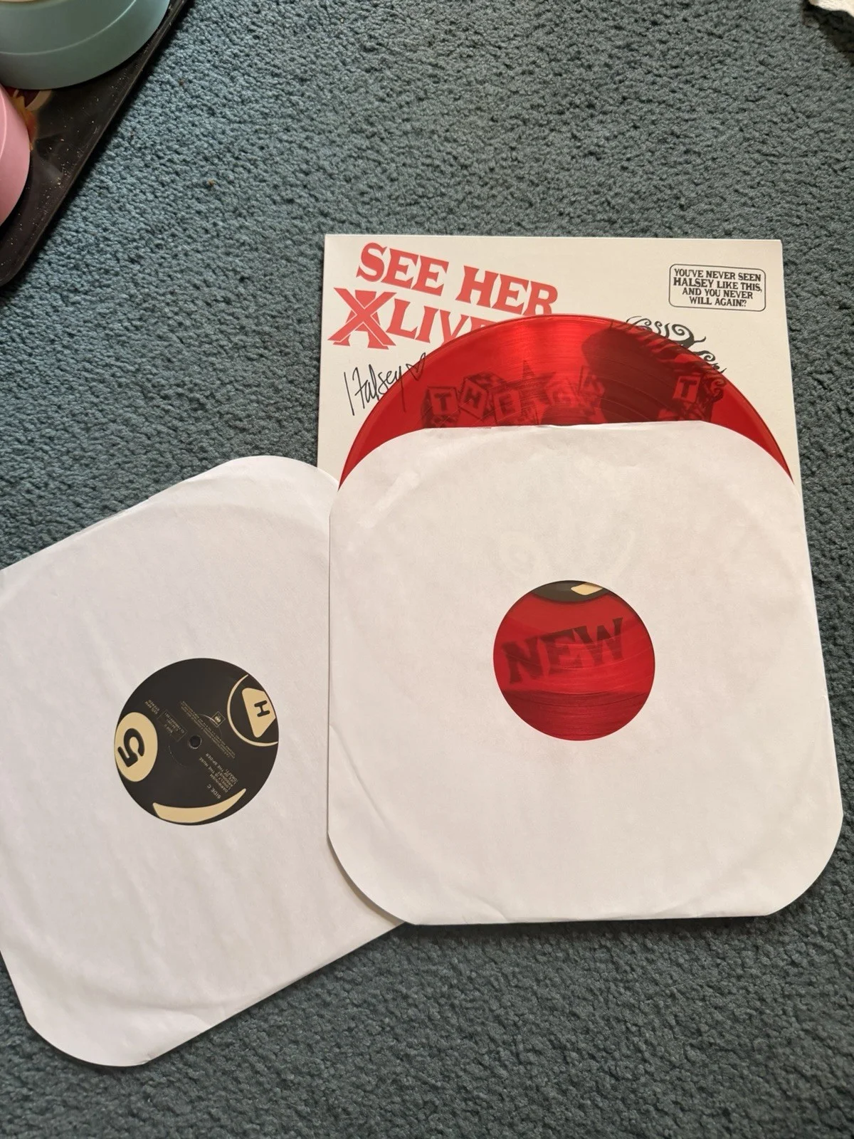 Halsey - The Great Impersonator SIGNED New York record release show edition, image 2