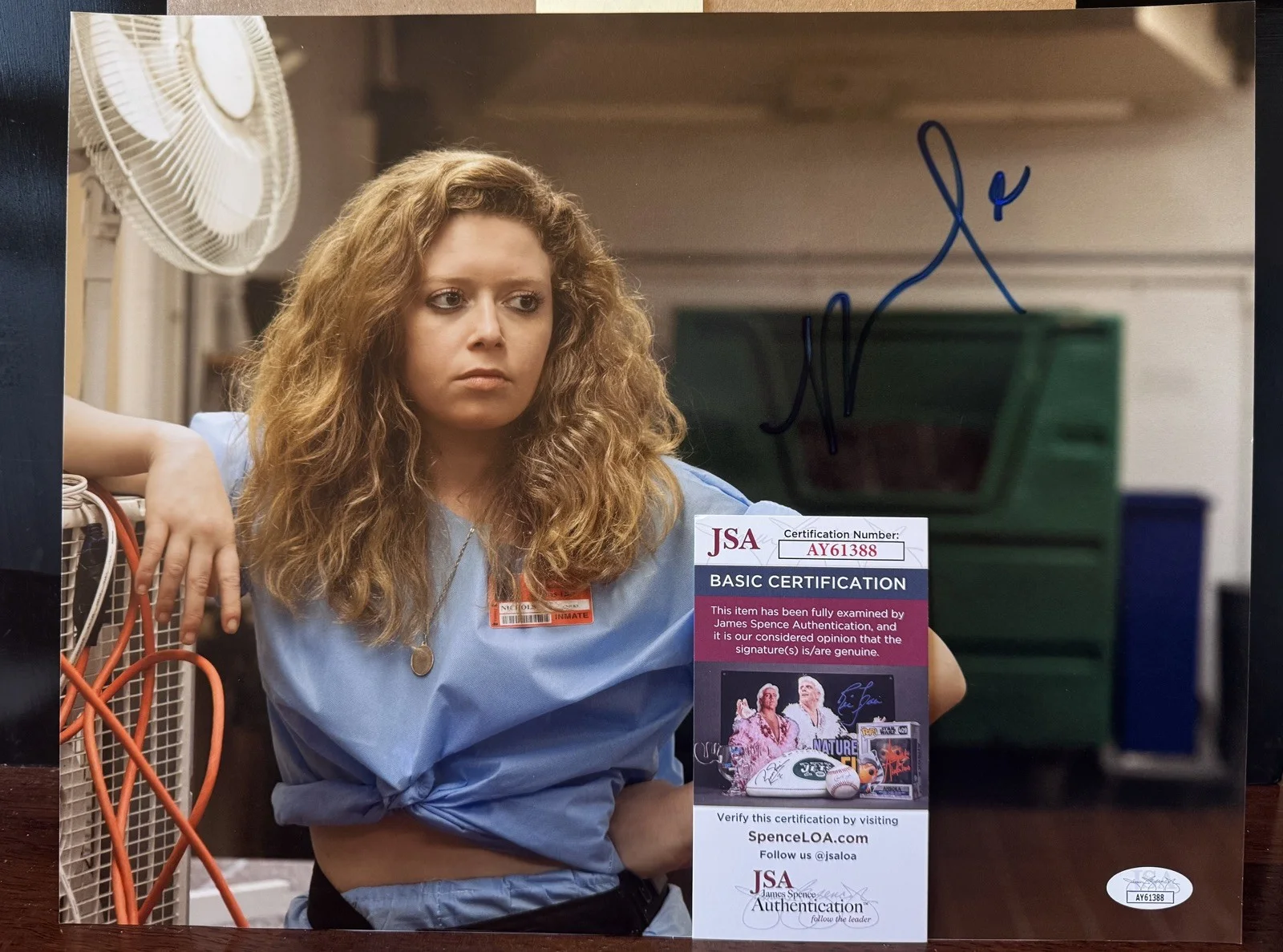 Natasha Lyonne — Natasha Lyonne Signed 11x14 Orange Is the New Black Photo JSA COA