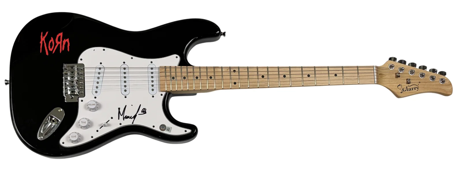 James Munky Shaffer KORN Signed Autograph Electric Guitar Guitarist Beckett COA, изображение 2