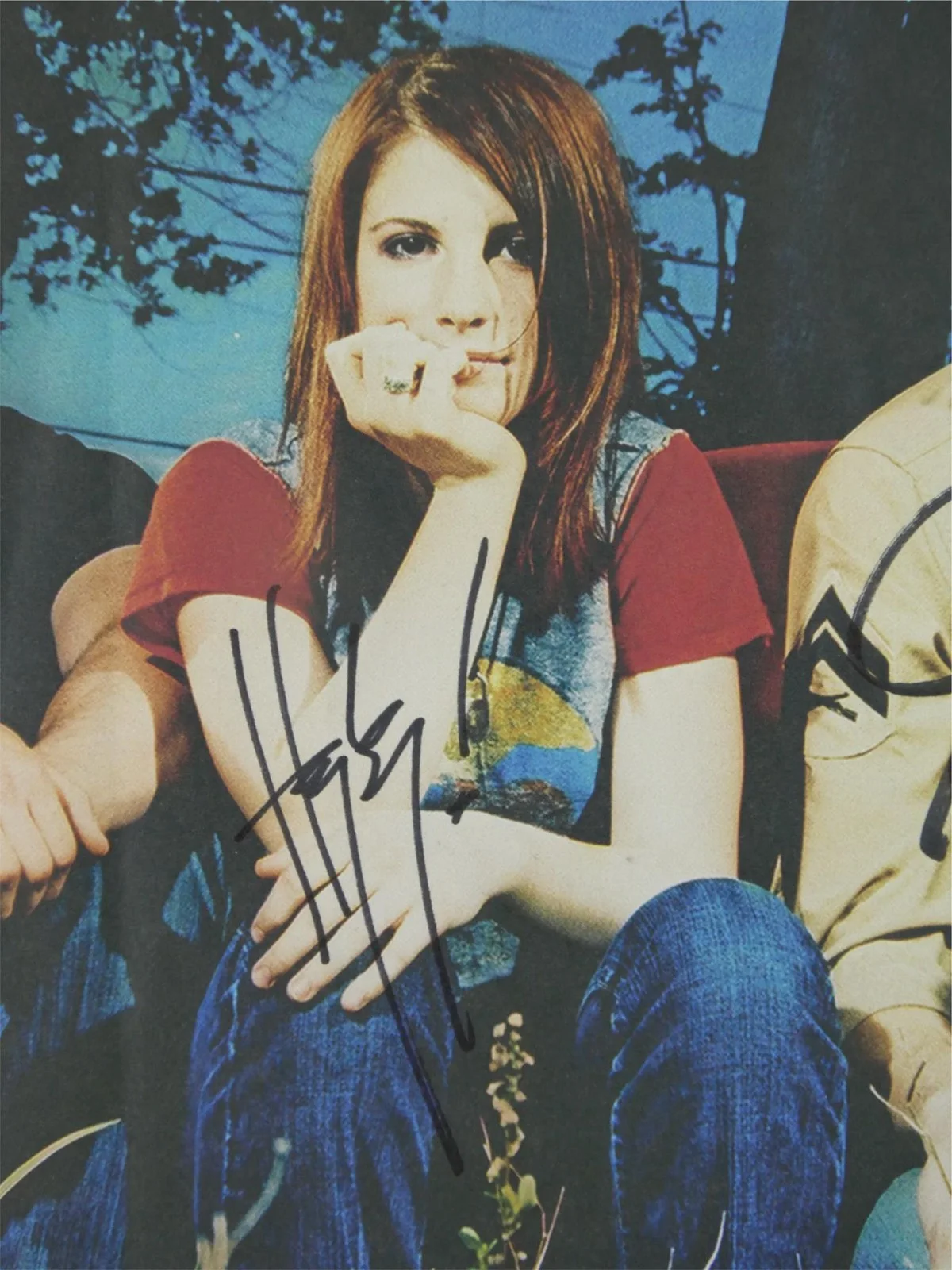 Paramore Signed Poster Hayley Williams +4, 11x15.25, Full Band, JSA COA LOA, image 5