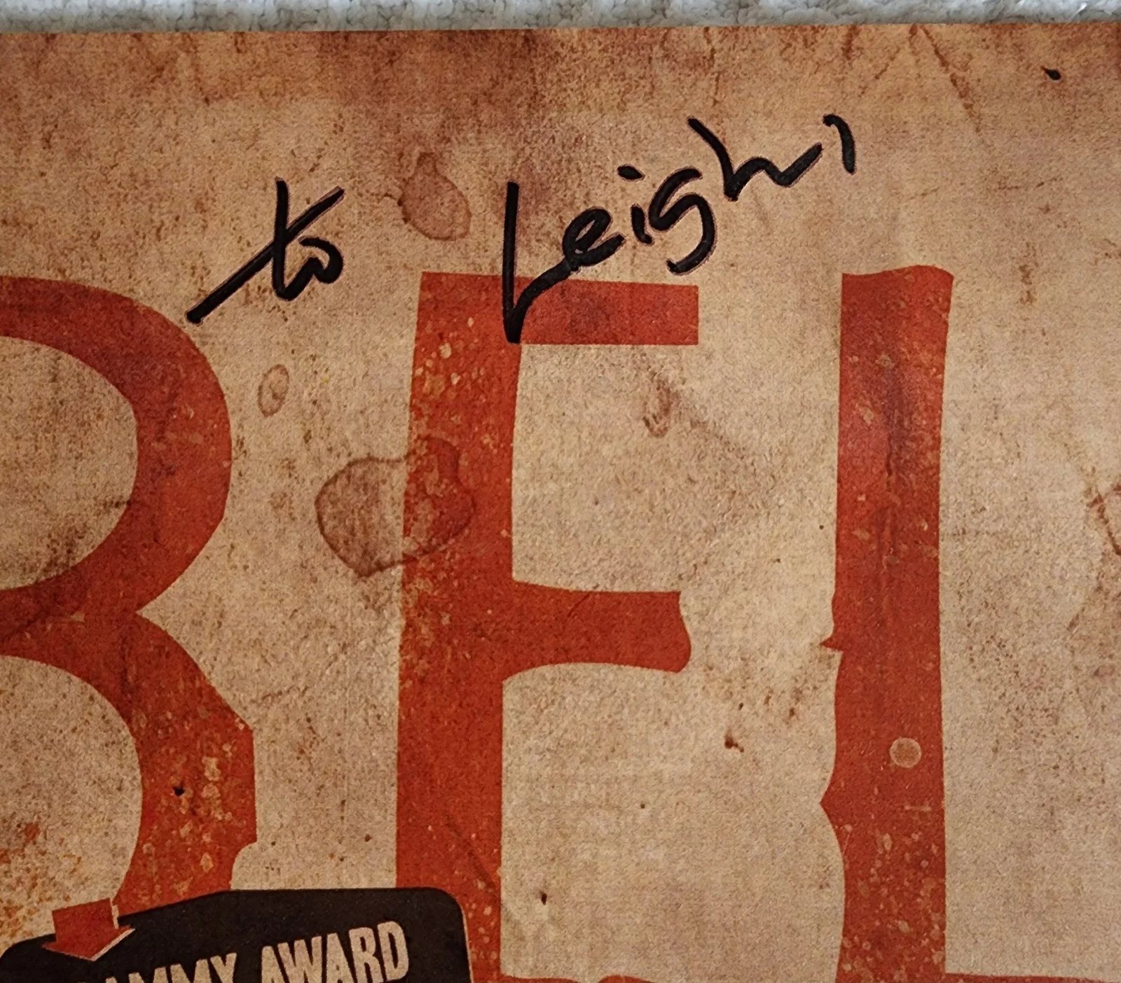 Béla Fleck Rare 2010 Autographed In Store Concert Poster Park Ave CDs Orlando Fl, изображение 4