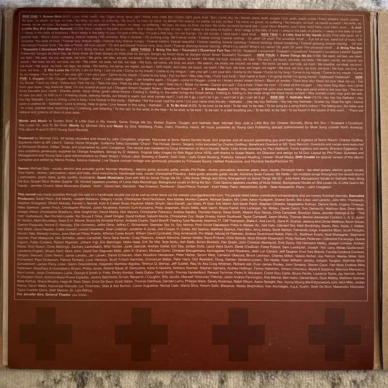 Swans – To Be Kind Signed Triple LP Vinyl Michael Gira Autograph, изображение 5