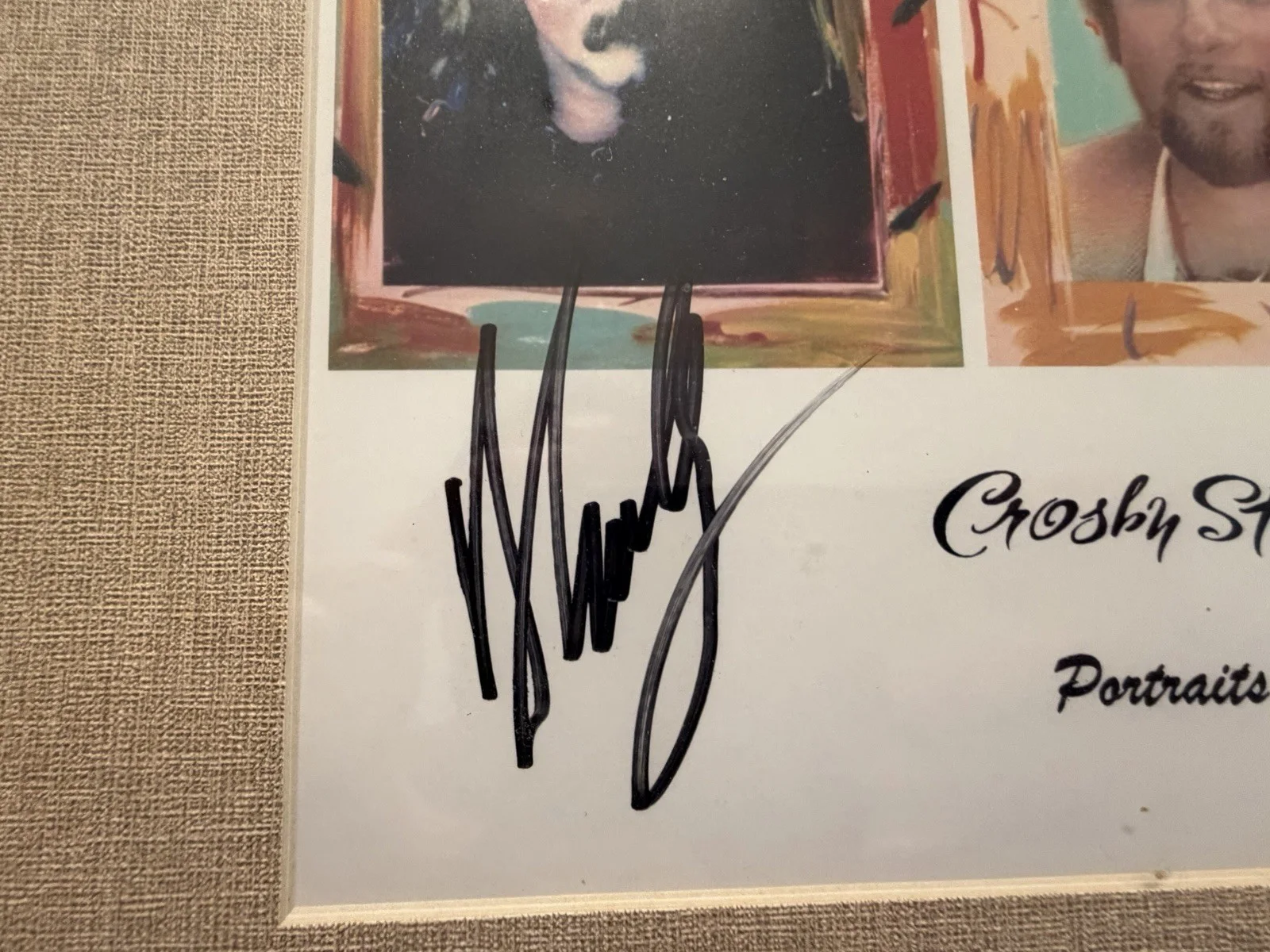 Crosby Stills & Nash Signed 8X10 Photo JSA Authenticated, image 2