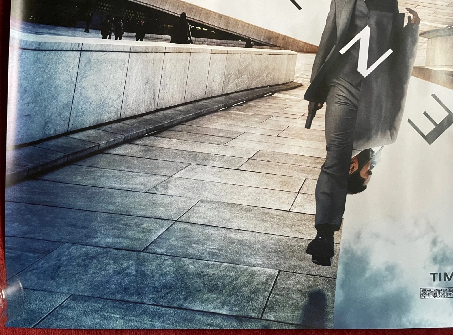 TENET (2020) Original UK Advance Quad Movie Poster Christopher Nolan, изображение 4