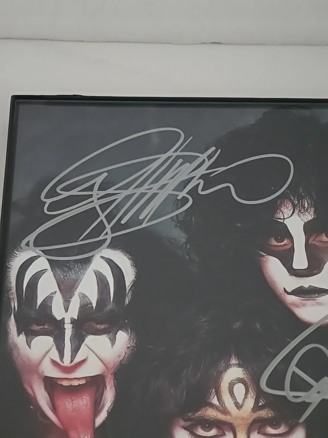 KISS Signed Vintage 8x10 Photo by GENE, ACE & VINNIE w/ LOA Letter Authenticity, изображение 4