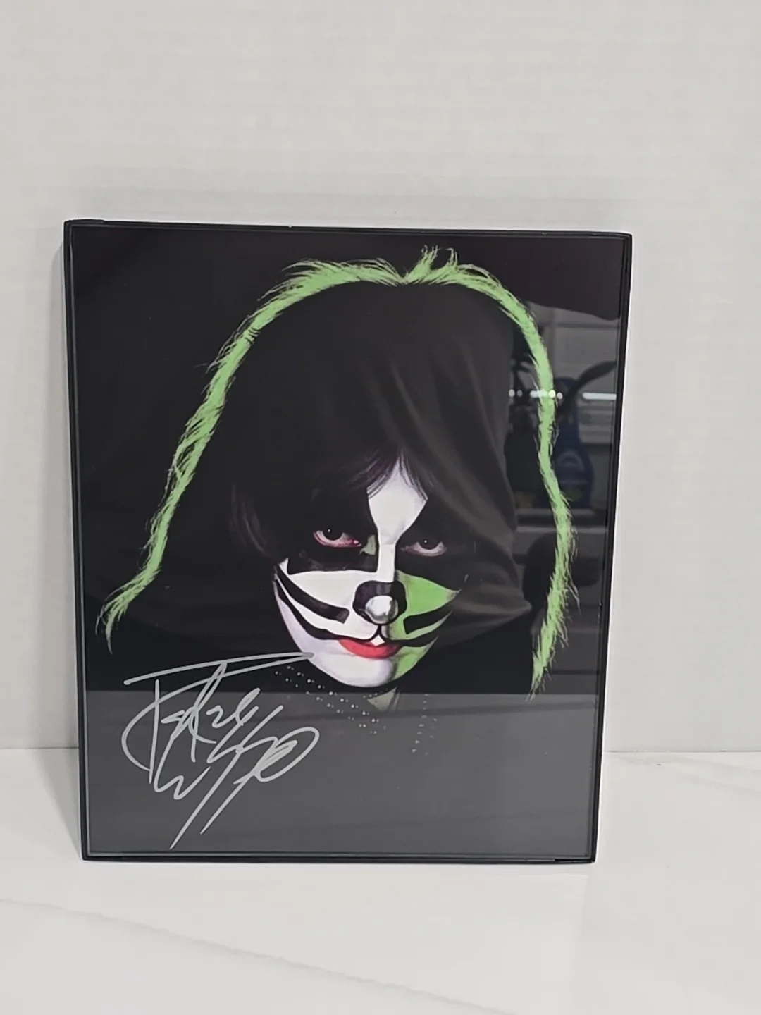 🔥 Peter Kriss of KISS Autographed Signed 8X10 w/Letter of Authenticity VINTAGE, изображение 2