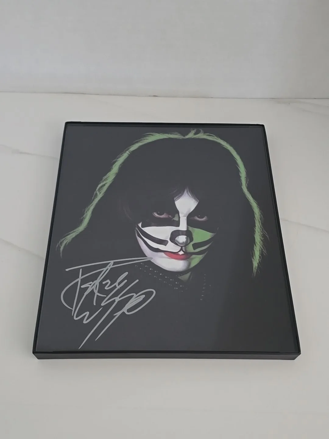 🔥 Peter Kriss of KISS Autographed Signed 8X10 w/Letter of Authenticity VINTAGE, изображение 3