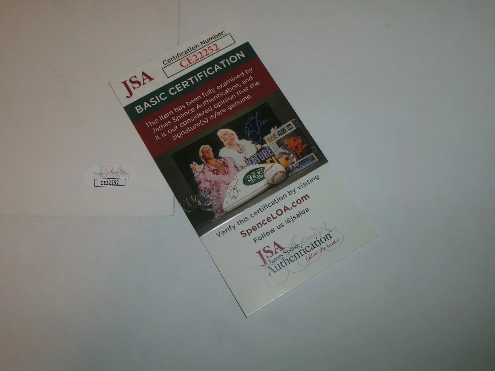 Lips From Anvil 11x14 Color Photo Signed JSA CERT, image 2