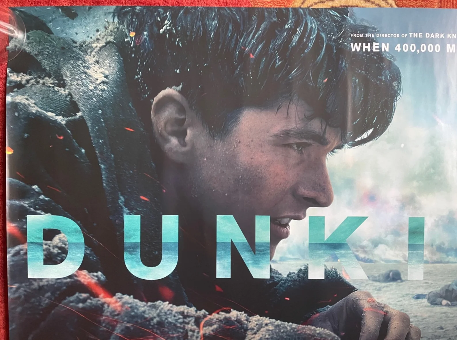 DUNKIRK (2017) Original UK Quad Movie Poster Version 2 Christopher Nolan, image 2