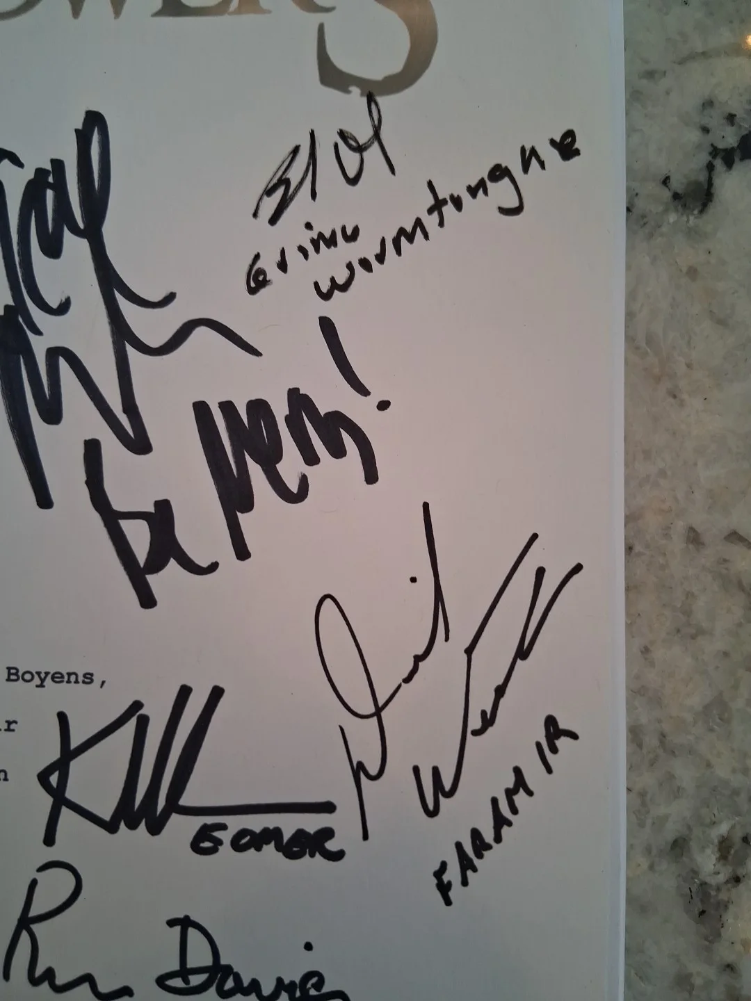 elijah Wood, Sean Asten, billy boyd, John Rhys Davies, many more — Elijah Wood And 13 Others Signed & Verified Lord Of The 2 Towers Script, изображение 5