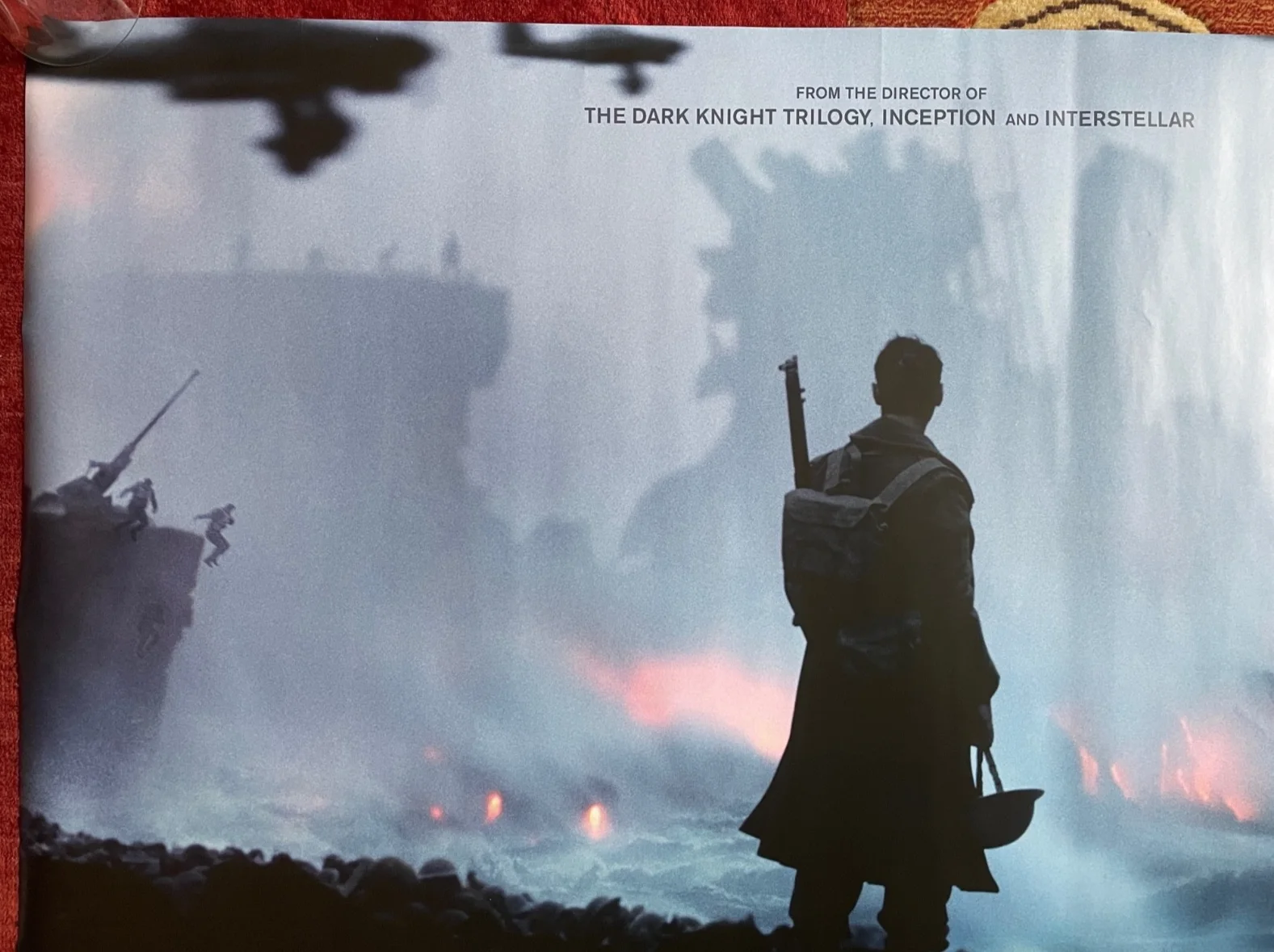 DUNKIRK (2017) Original UK Quad Movie Poster Version 1 Christopher Nolan, image 2