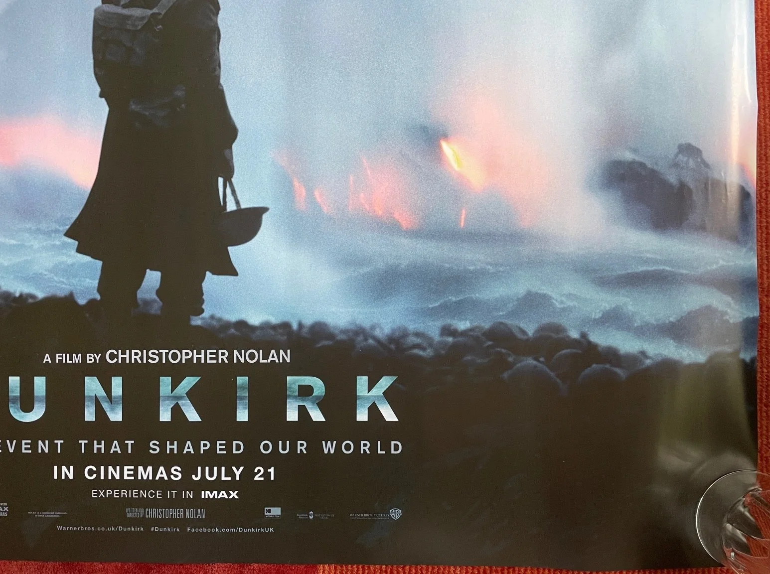 DUNKIRK (2017) Original UK Quad Movie Poster Version 1 Christopher Nolan, image 5