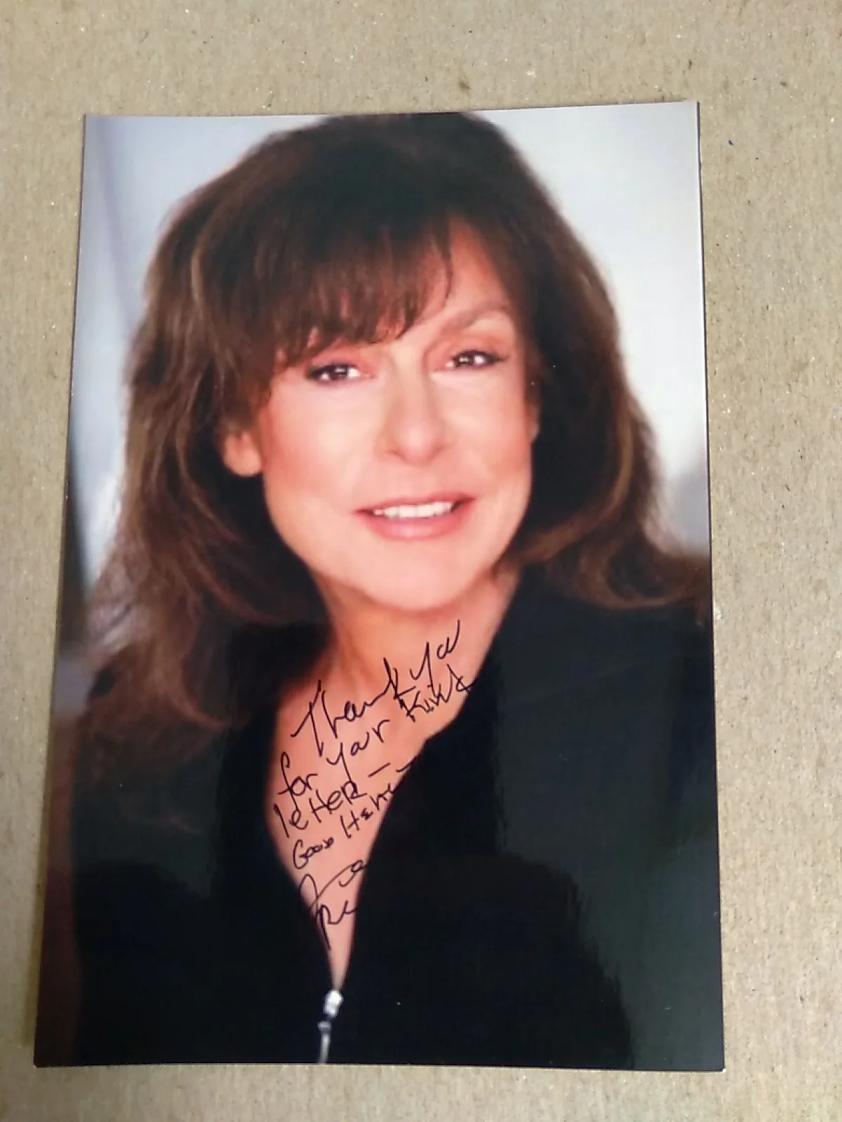 Jeannie Berlin American Actress Autographed 6x4 Photo Signed, image 2