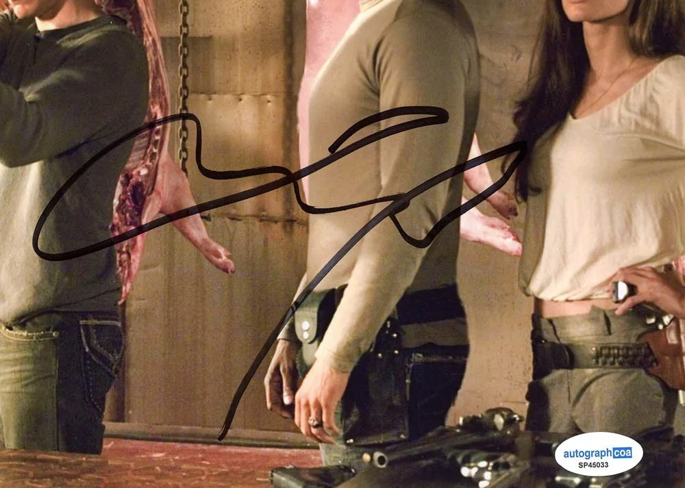James McAvoy — James McAvoy signed "WANTED" 8x10 Photo AUTOGRAPHED b Angelina Jolie ACOA COA, изображение 4