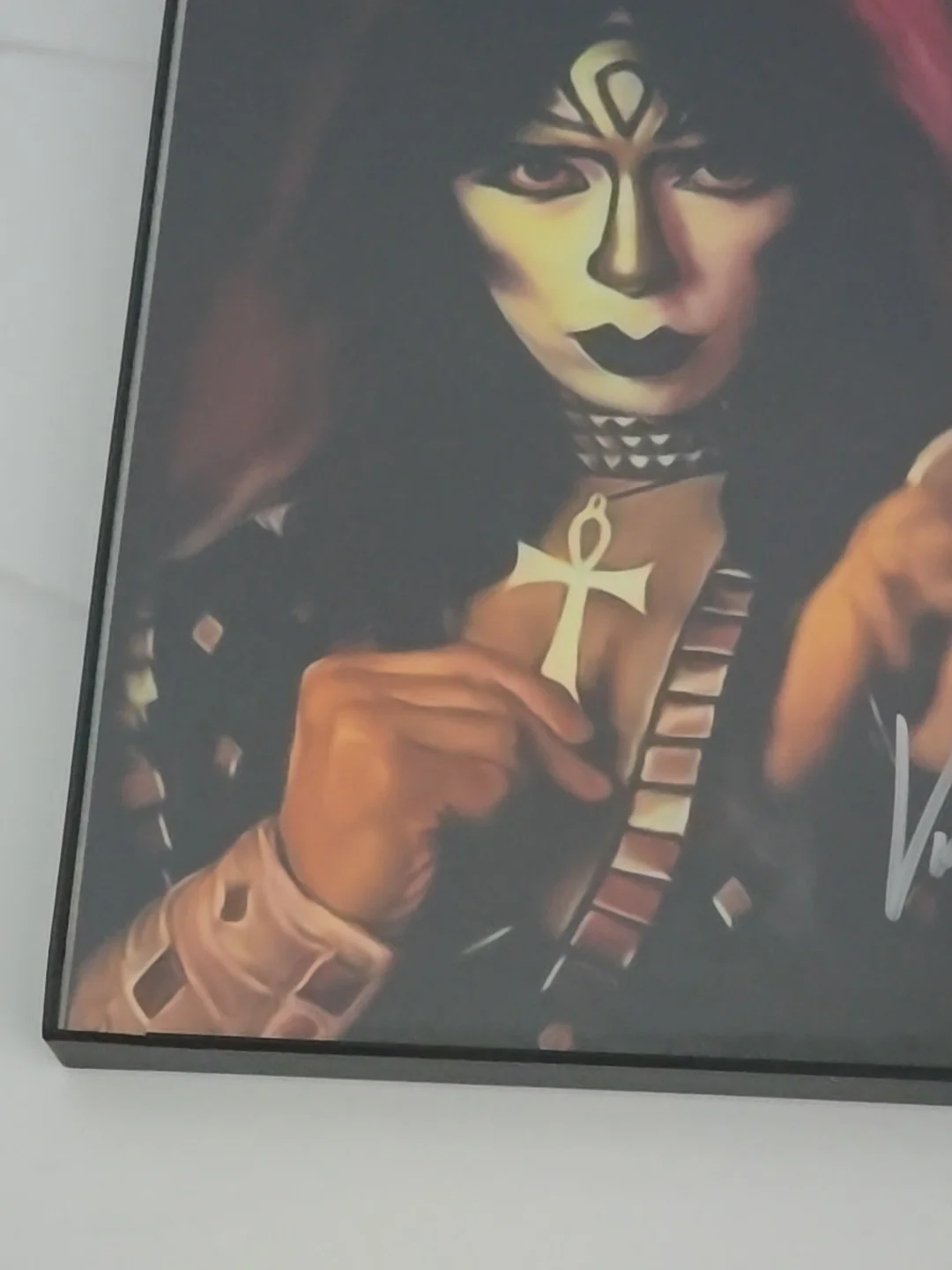 🔥 Vinnie Vincent KISS Autographed Signed 8X10 w/Letter of Authenticity VINTAGE, image 4