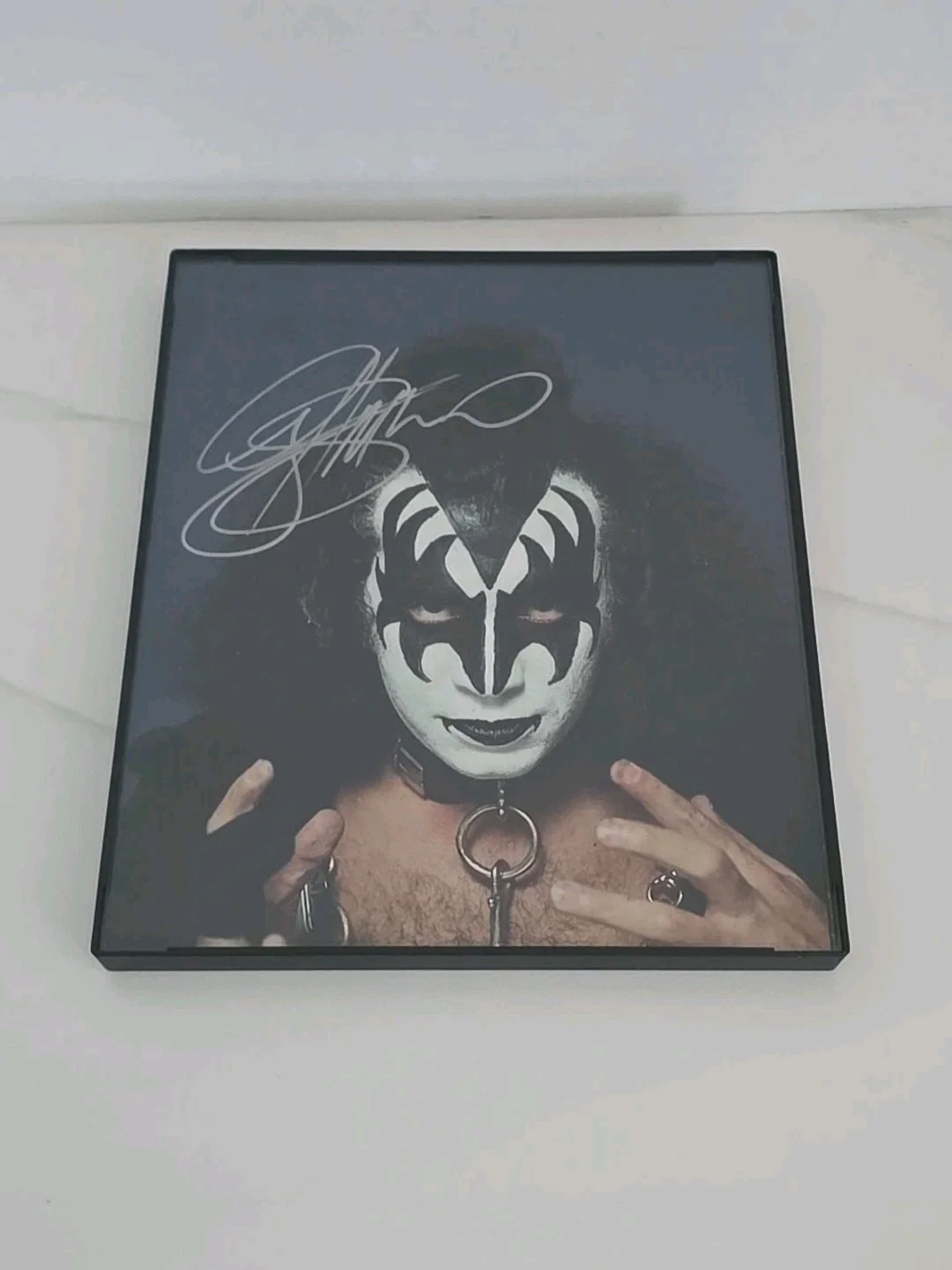🔥 Gene Simmons of KISS Autographed Signed 8X10 w/Letter of Authenticity VINTAGE, изображение 3