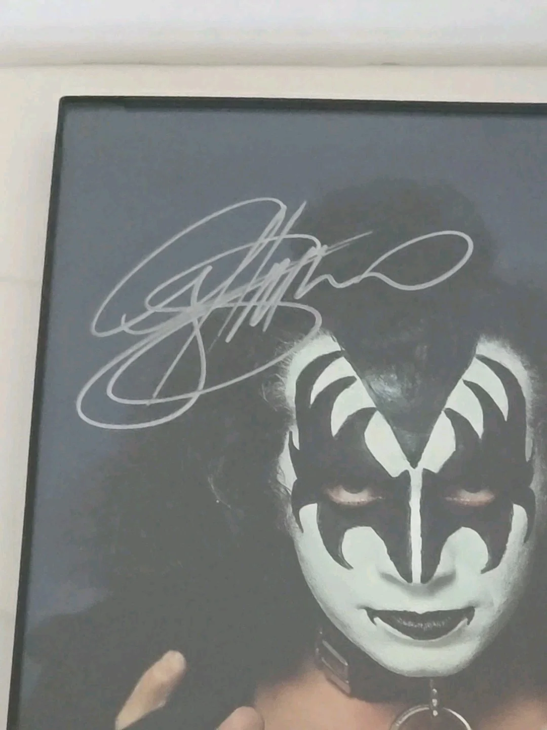 🔥 Gene Simmons of KISS Autographed Signed 8X10 w/Letter of Authenticity VINTAGE, изображение 4