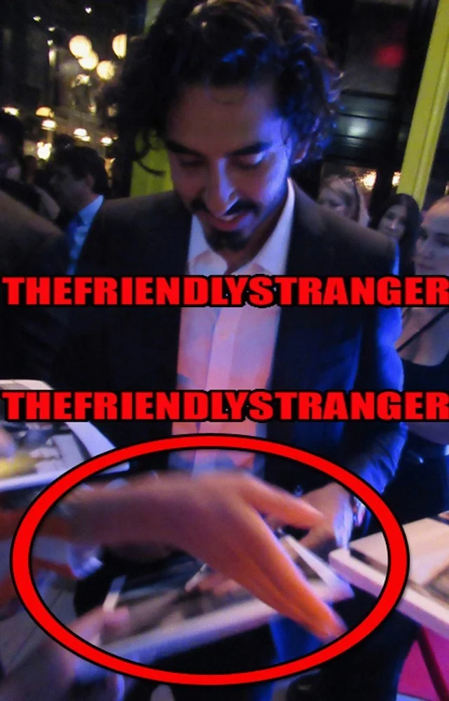 DEV PATEL — Dev Patel signed 8x10 Photo "PERSONAL HISTORY DAVID" EXACT PROOF Monkey Man ACOA, image 3