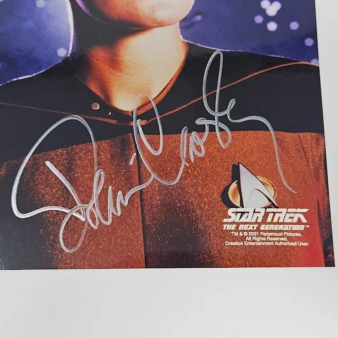 Denise Crosby — Star Trek The Next Generation Lt Tasha Yar Signed by Denise Crosby Autograph, image 2