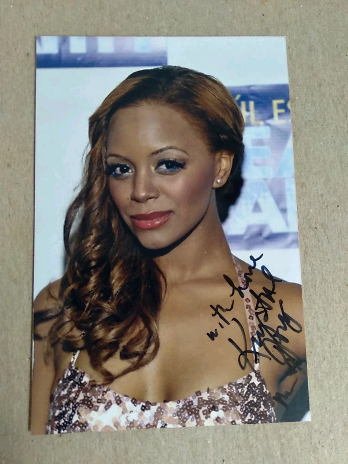 Krystal Joy Brown American Actress Autographed 6x4 Photo Signed, изображение 2