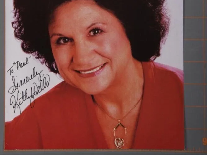 Kitty Wells (Country Singer Legend) Signed Inscribed to ...8" x 10" Color Photo, изображение 2