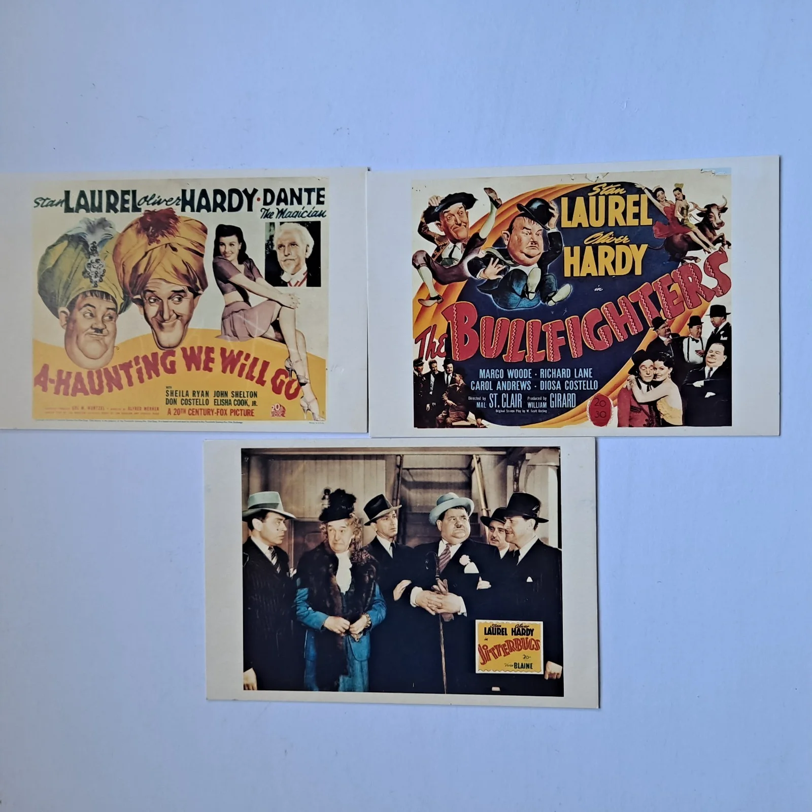 15 x Laurel and Hardy Film Poster Postcards - Laurel and Hardy Museum, изображение 2