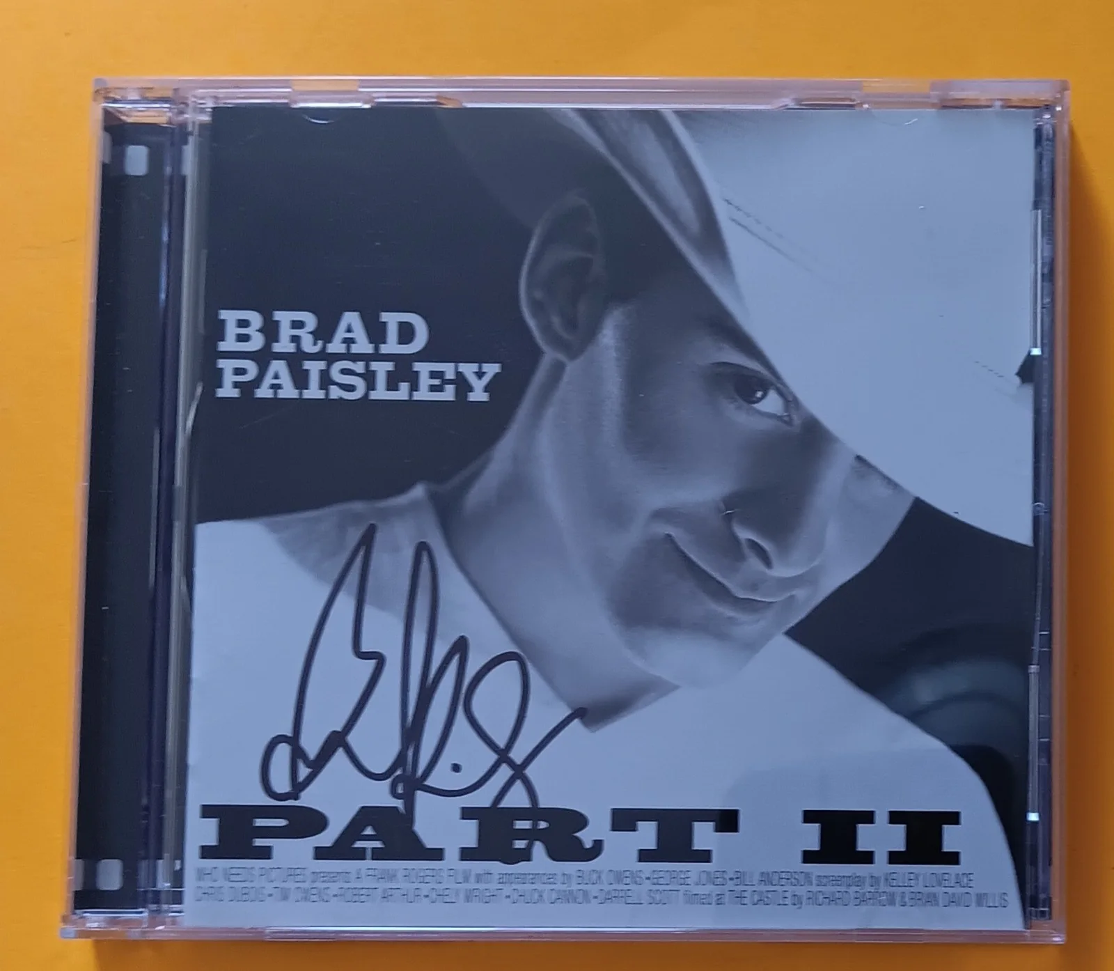 Brad Paisley Part II 2001 Autographed CD, image 4
