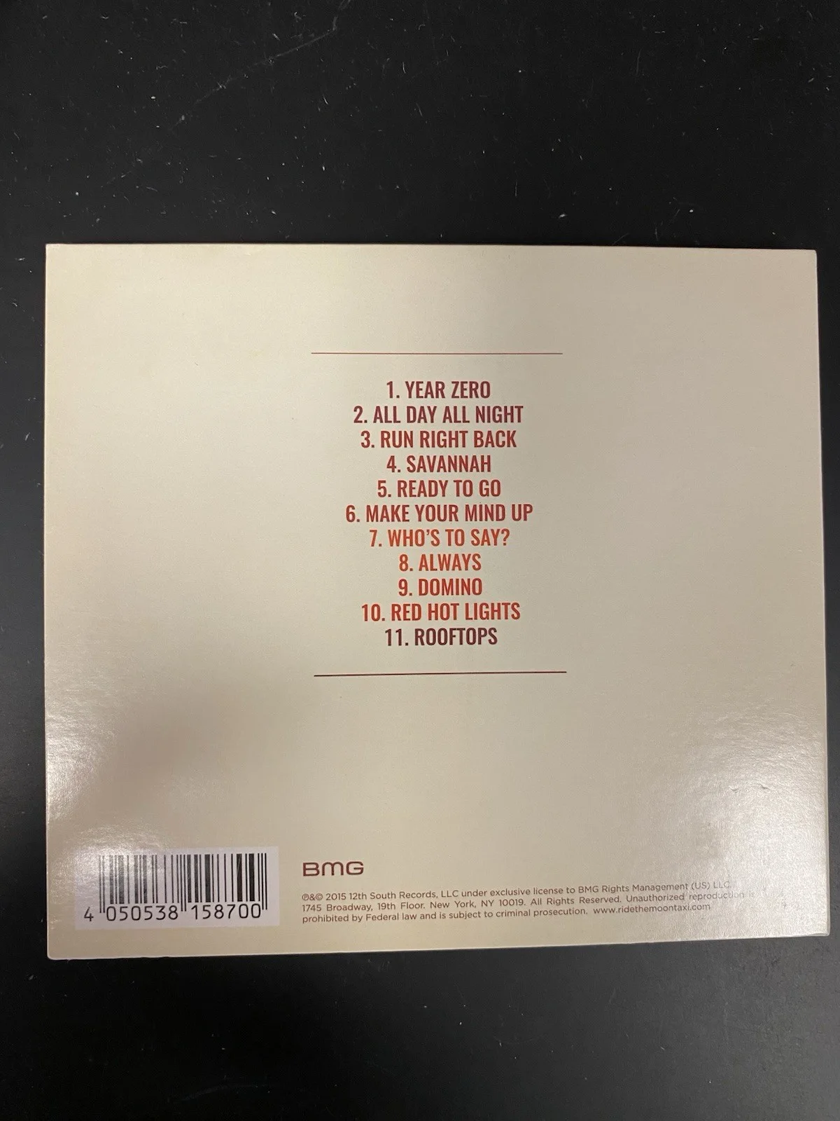Moon Taxi Daybreaker CD Signed by Band Autographed, image 2
