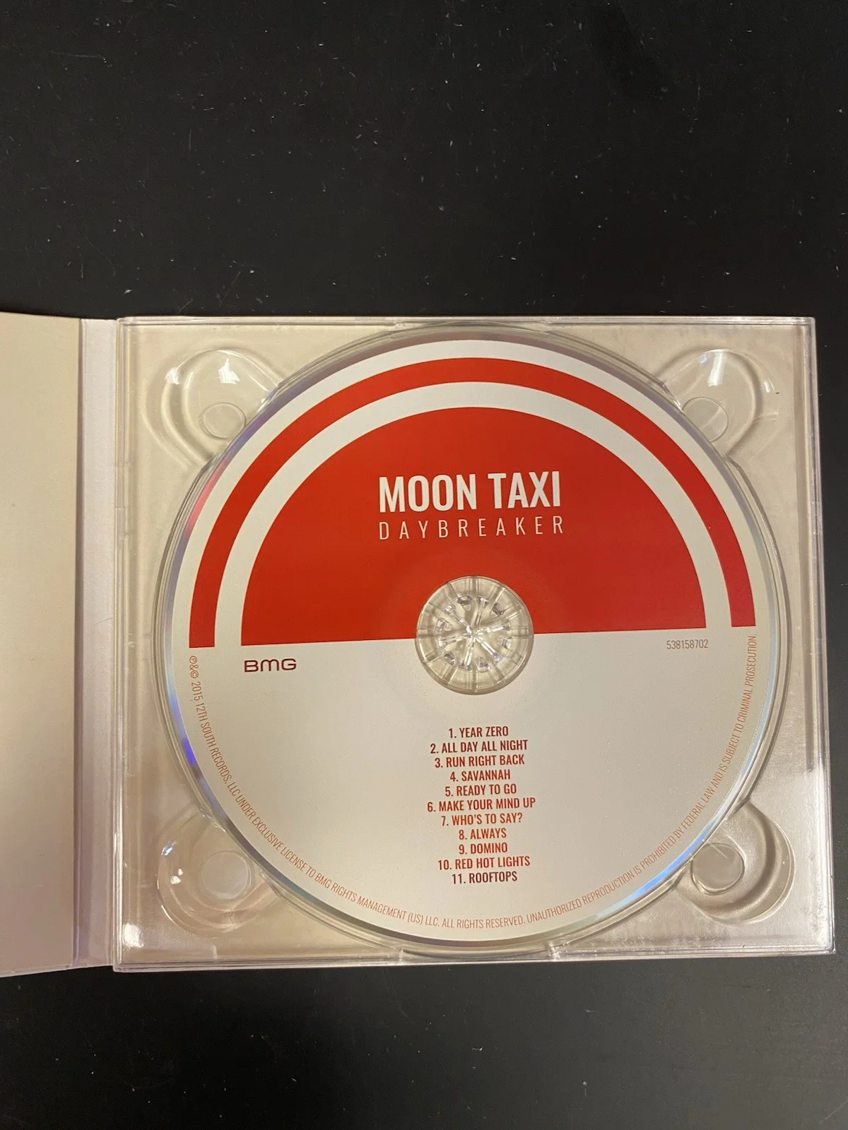 Moon Taxi Daybreaker CD Signed by Band Autographed, image 3