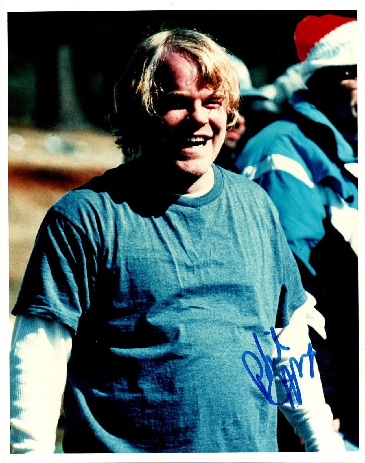 Philip Seymour Hoffman — Philip Seymour Hoffman SIGNED 8x10 inch Photo Love Lisa Died 2014 * CGC JSA LOA