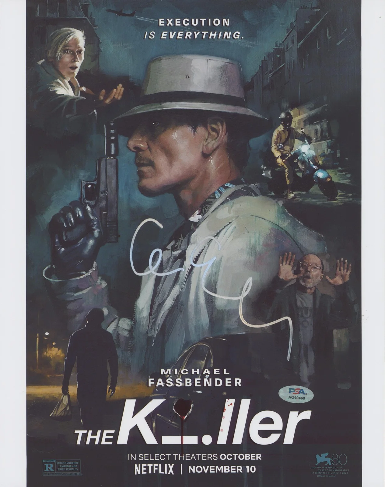 Andrew Kevin Walker — Andrew Kevin Walker The Killer Authentic Signed 11x14 Photo PSA/DNA #AQ49469