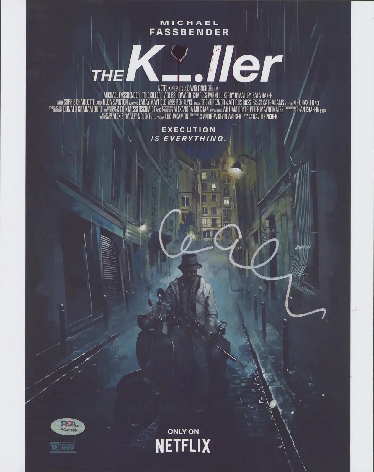 Andrew Kevin Walker — Andrew Kevin Walker The Killer Authentic Signed 11x14 Photo PSA/DNA #AQ49468