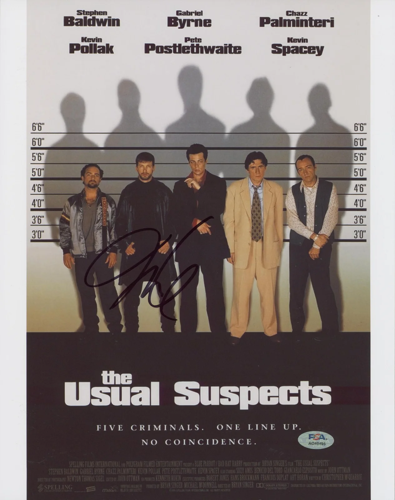 Christopher McQuarrie — Christopher McQuarrie The Usual Suspects Signed 11x14 Photo PSA/DNA #AQ49495
