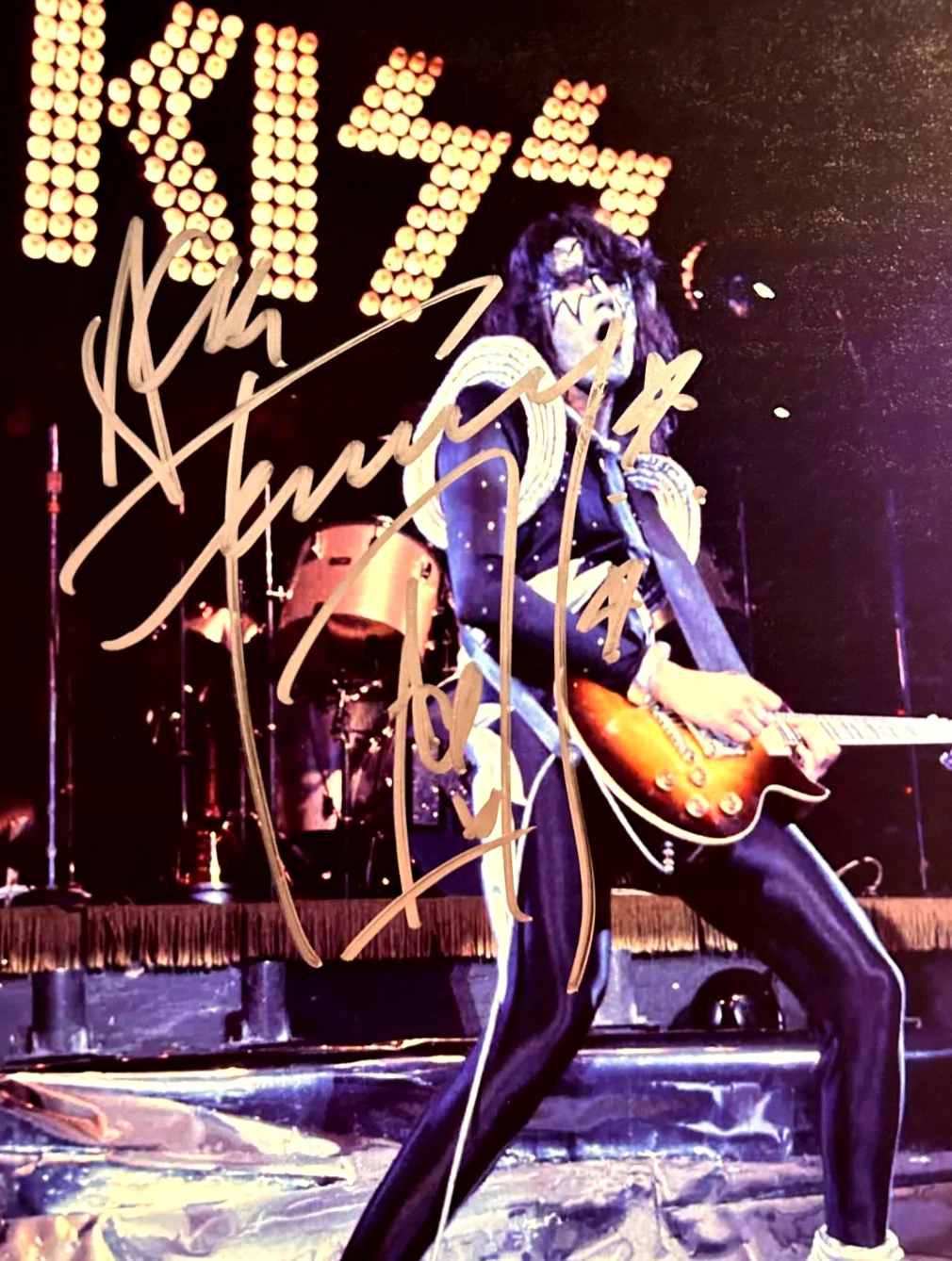 ACE FREHLEY (KISS) Signed Original 8x10" Photo Authentic Autograph GENUINE w/COA, image 5