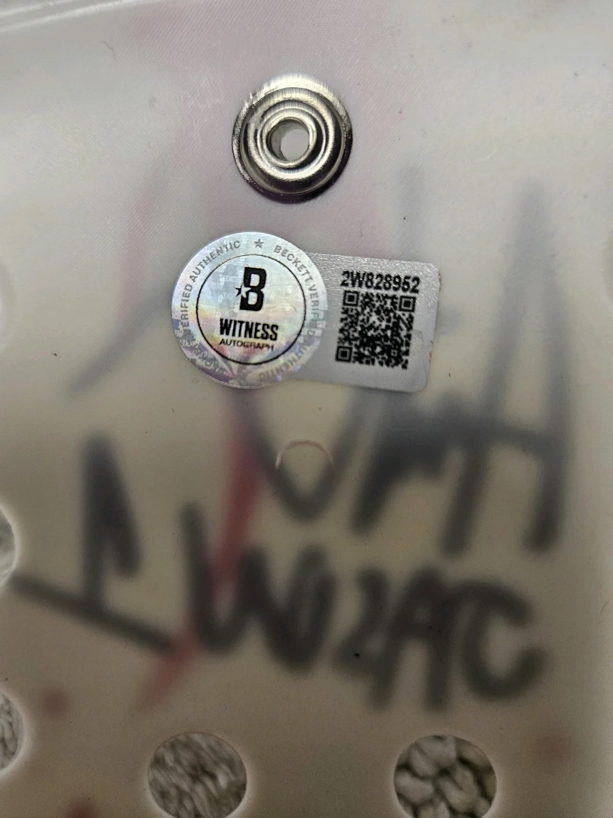 Ari Lehman OG — Friday The 13th SIGNED Mask Ari Lehman Vorhees AUTO F@@k Freddy Beckett COA, изображение 4