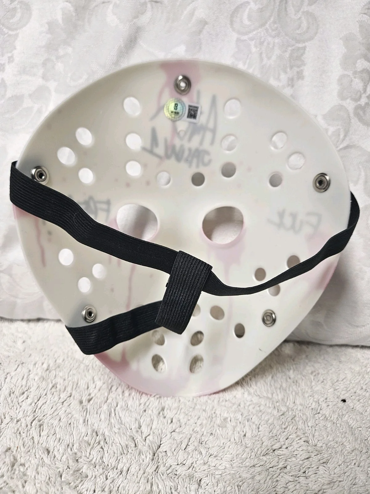 Ari Lehman OG — Friday The 13th SIGNED Mask Ari Lehman Vorhees AUTO F@@k Freddy Beckett COA, изображение 5