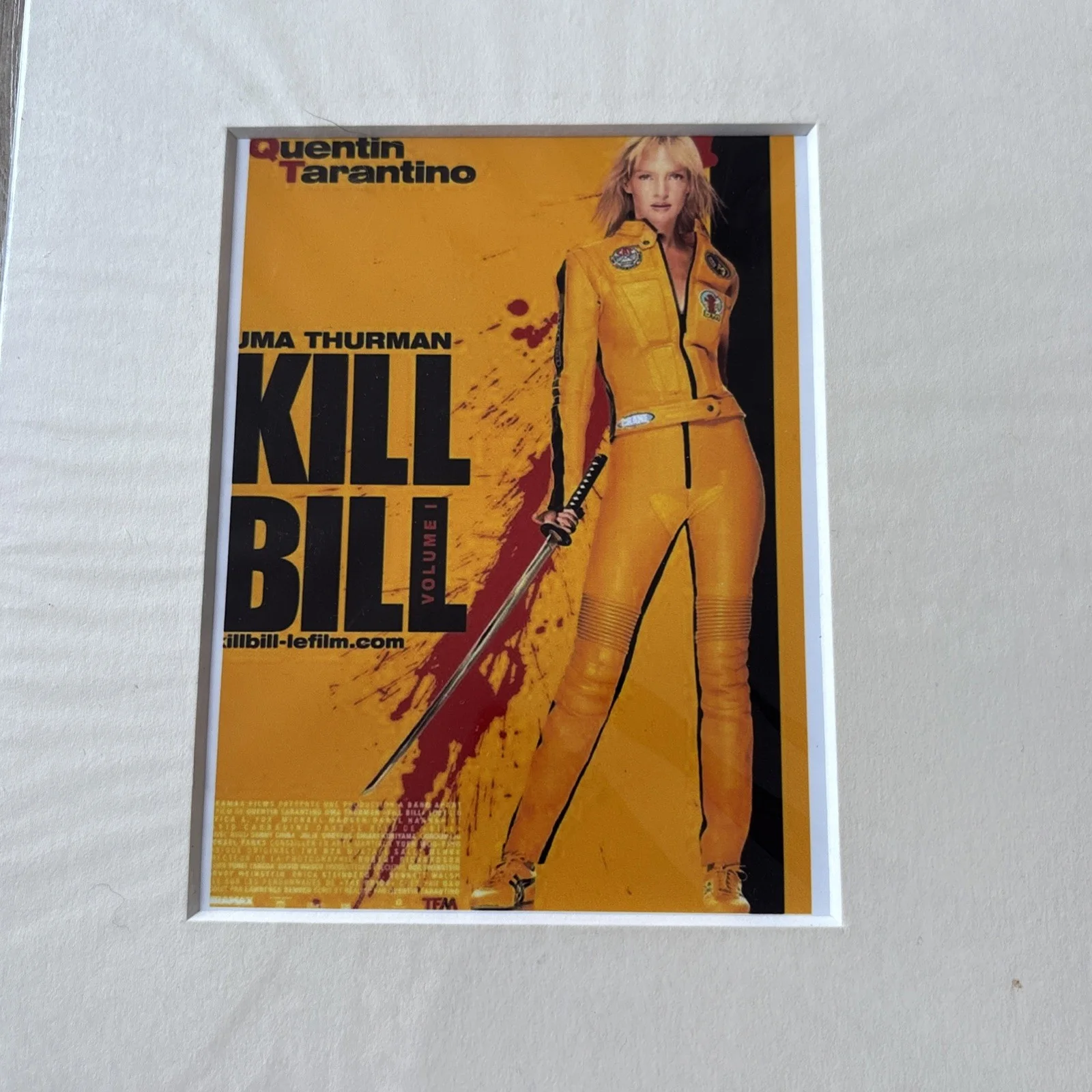 Kill Bill Vol. 1 Original Film Cell Presentation - 25cm x 20cm - Uma Thurman, изображение 2