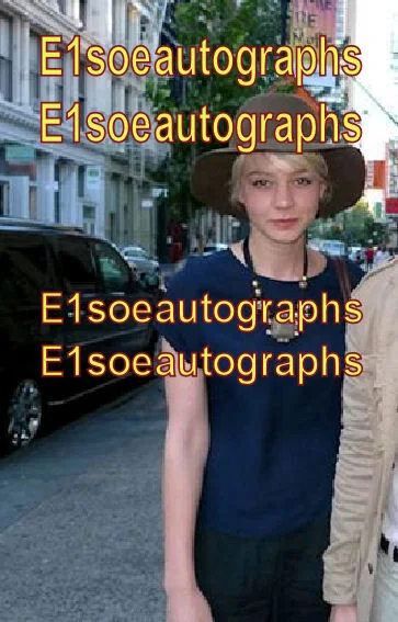 carey mulligan — Carey Mulligan signed Girls & Boys 8x10 photo In Person Proof - Maestro, Drive, изображение 2
