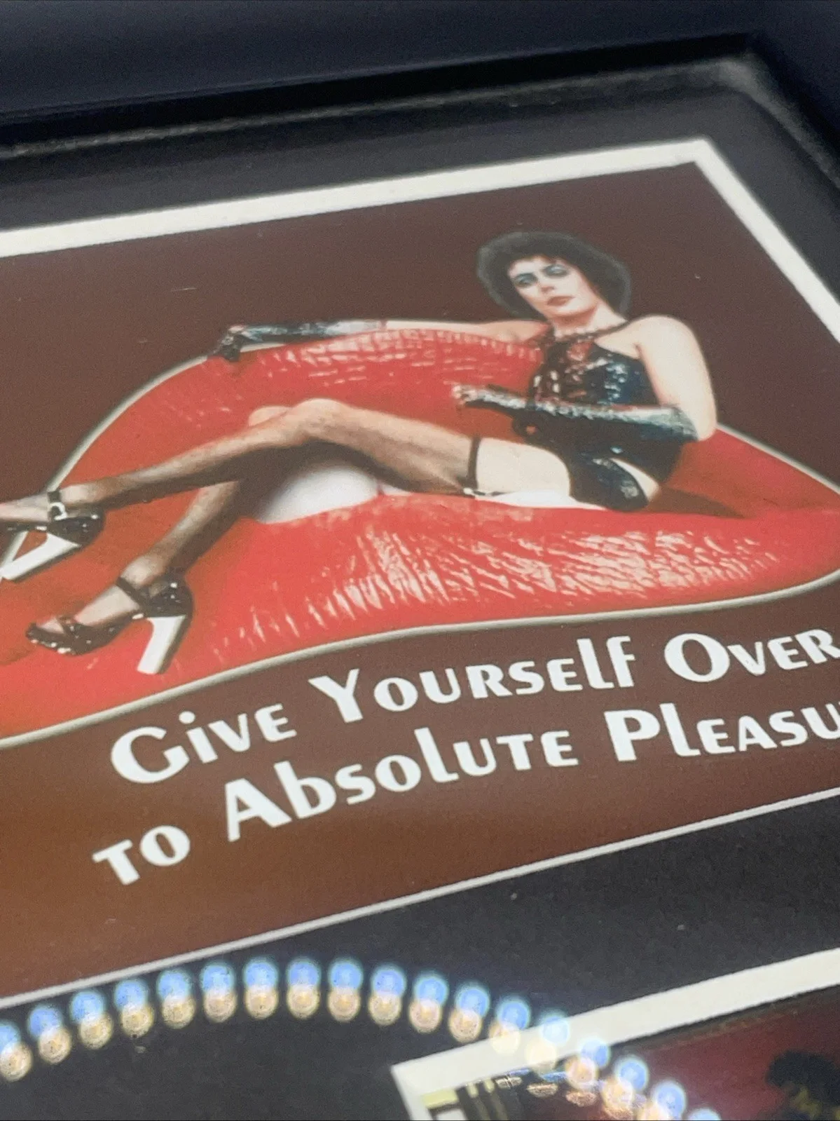 Rocky Horror Picture Show Genuine 35mm Film Cell Mounted Display Framed with COA, image 2