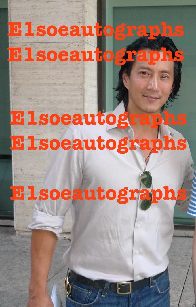 Will Yun Lee — Will Yun Lee signed 8x10 photo - In Person Proof - Wolverine Xmen Hawaii Five 0, изображение 2