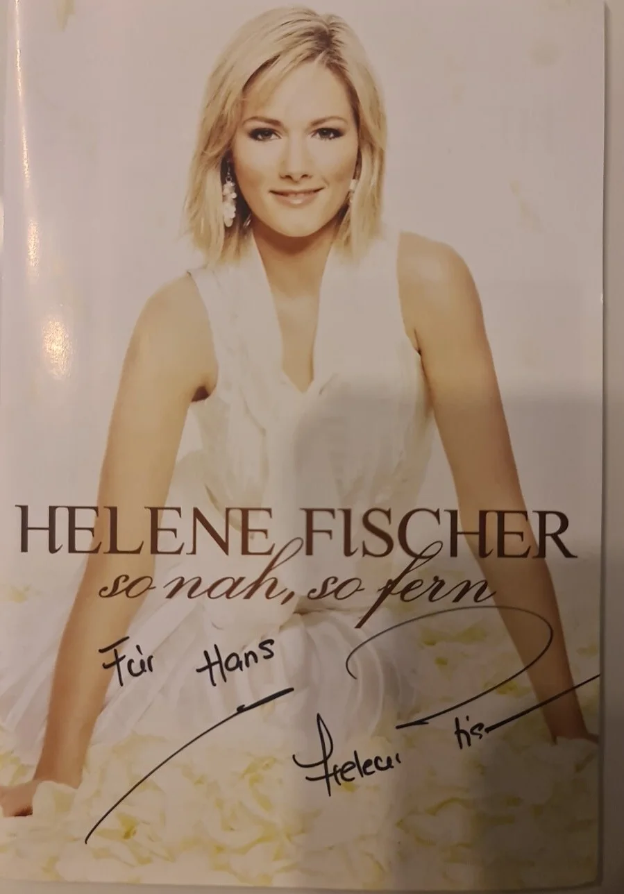 Helene Fischer Autograph Original Signed DVD, image 3