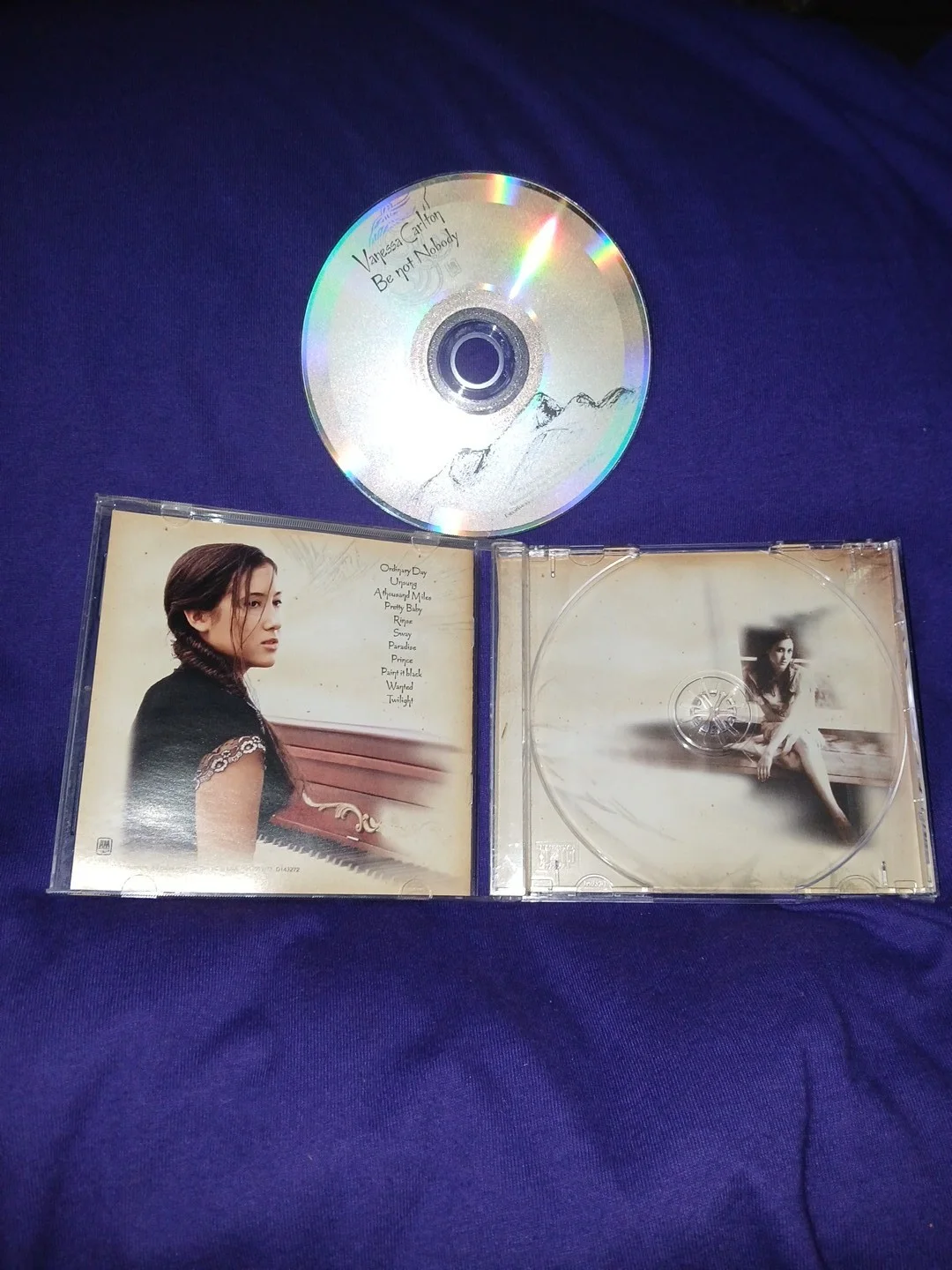 Vintage Vanessa Carlton Be Not Nobody 2002 CD, image 3