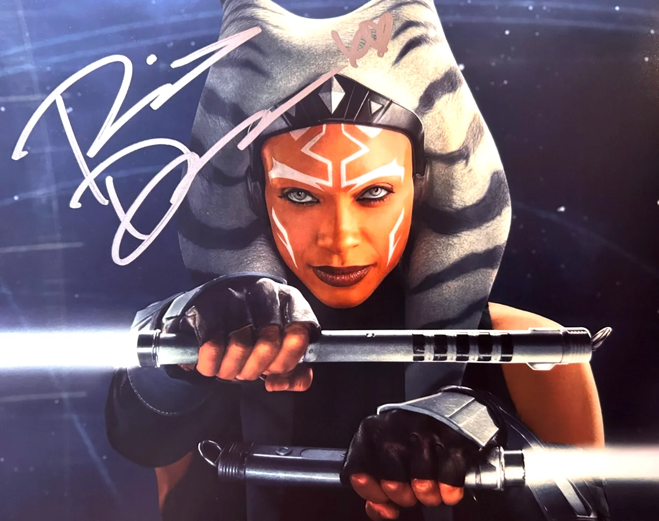 Rosario Dawson — Rosario Dawson Signed STAR WARS: AHSOKA Original 8x10" Authentic Autograph w/COA