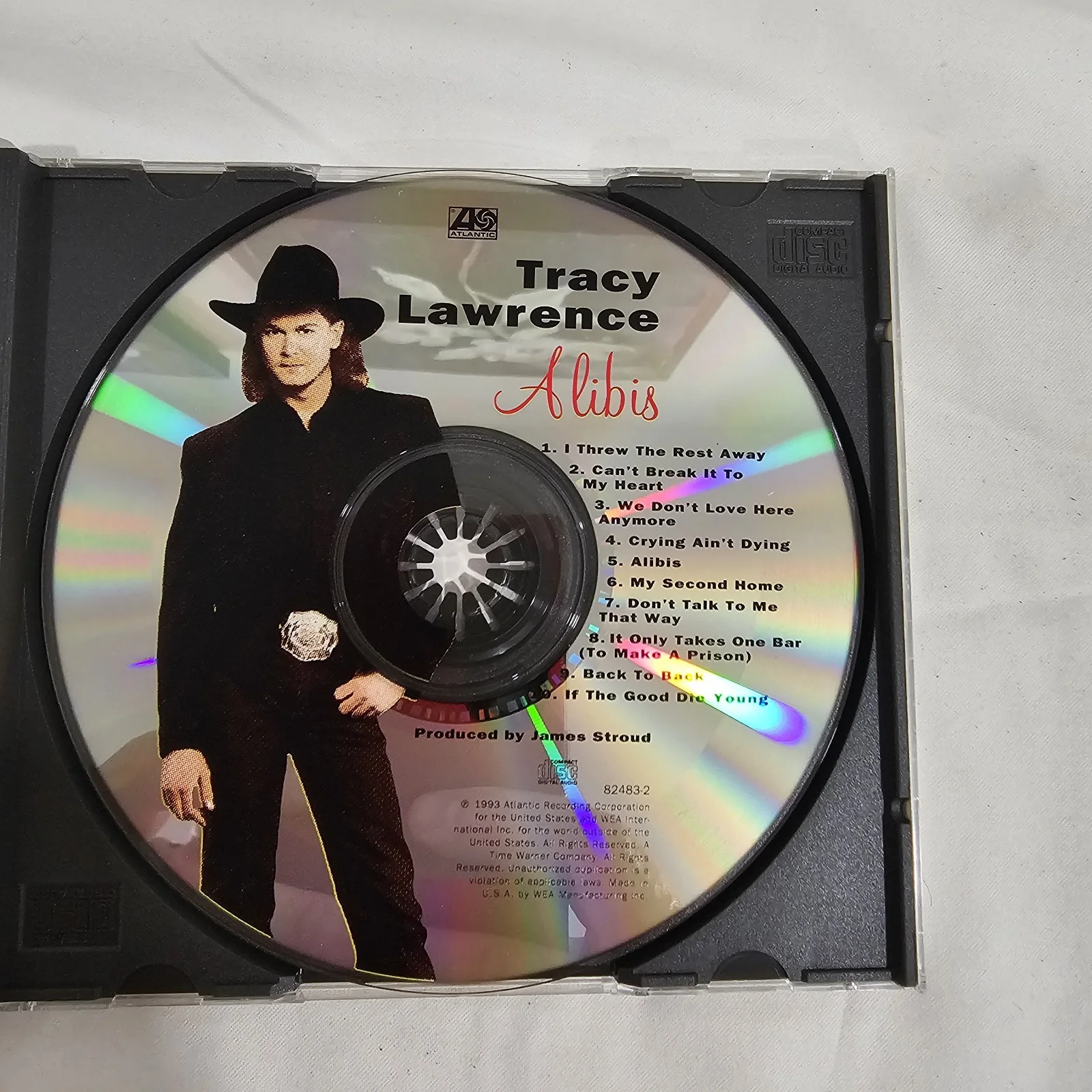 Tracy Lawrence Signed Cd "Alibis" Autographed Country Music, изображение 2