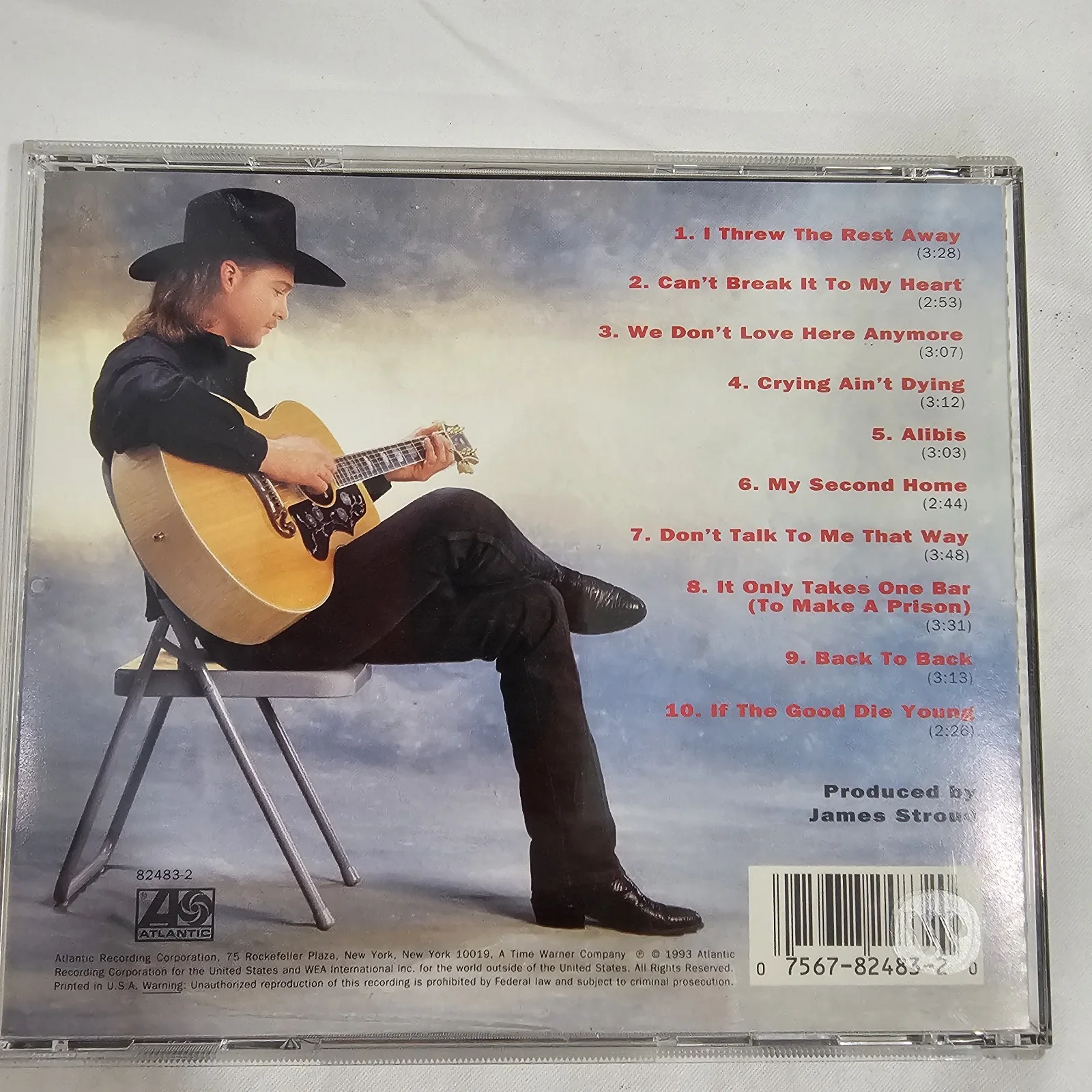 Tracy Lawrence Signed Cd "Alibis" Autographed Country Music, изображение 4