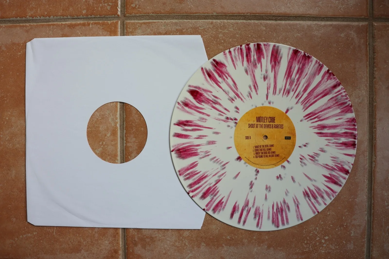 Nikki Sixx Signed Autographed Motley Crue Shout At The Devil Demos 40th Album, изображение 2