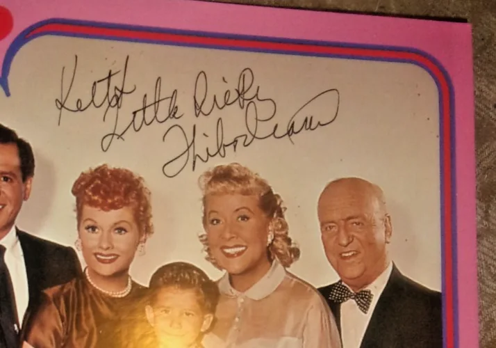 Keith Thibodeaux — Keith Thibodeaux Little Ricky from I Love Lucy signed photo, изображение 2