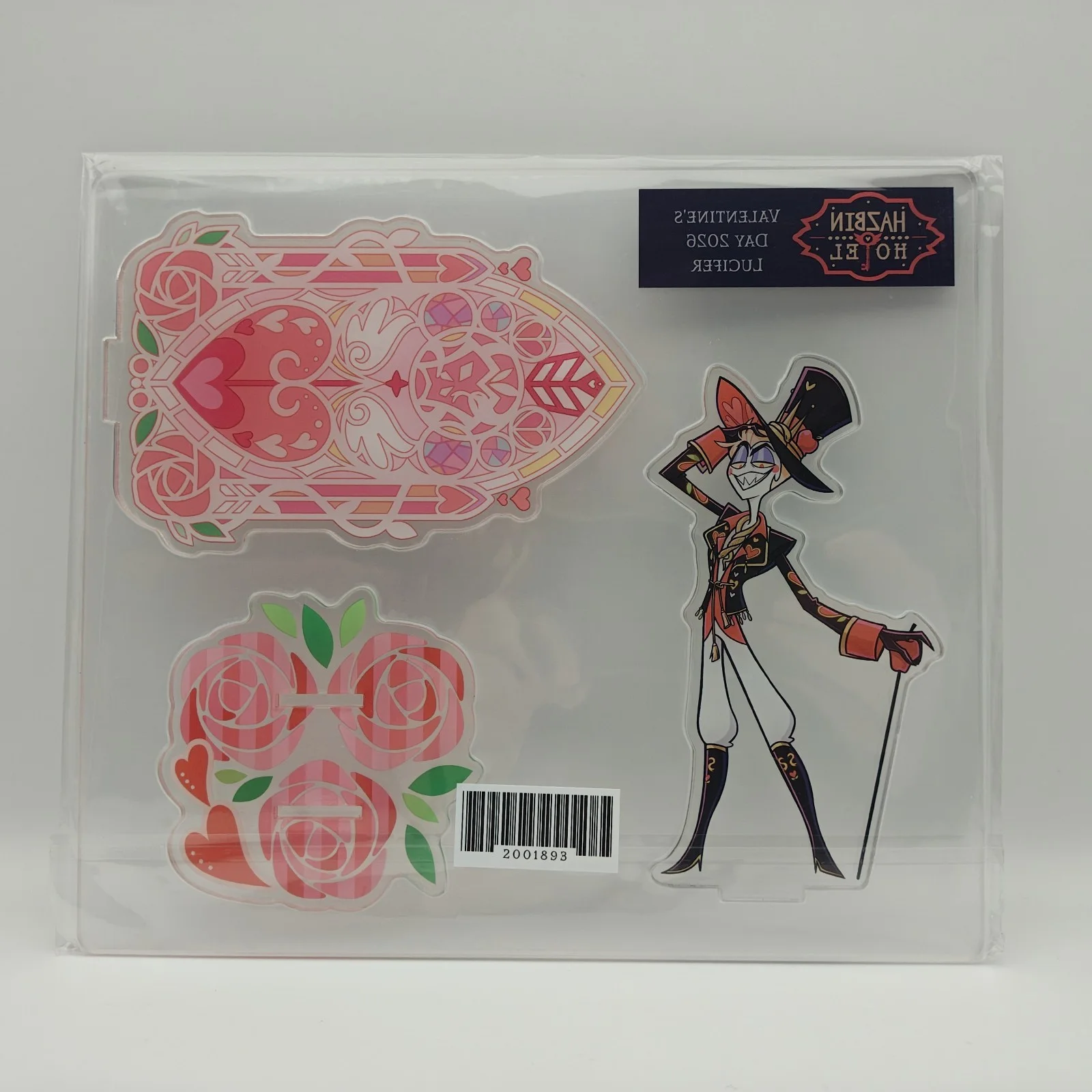 Hazbin Hotel 2026 Valentines Day Lucifer Acrylic Standee, изображение 2